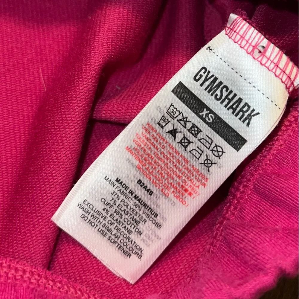 Gymshark Dragon Pink Workout Training Pippa Cropped Quarter-Zip Pullover Size XS - Picture 11 of 12